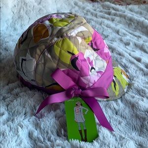 Vera Bradley newsgirl hat - portobello road print